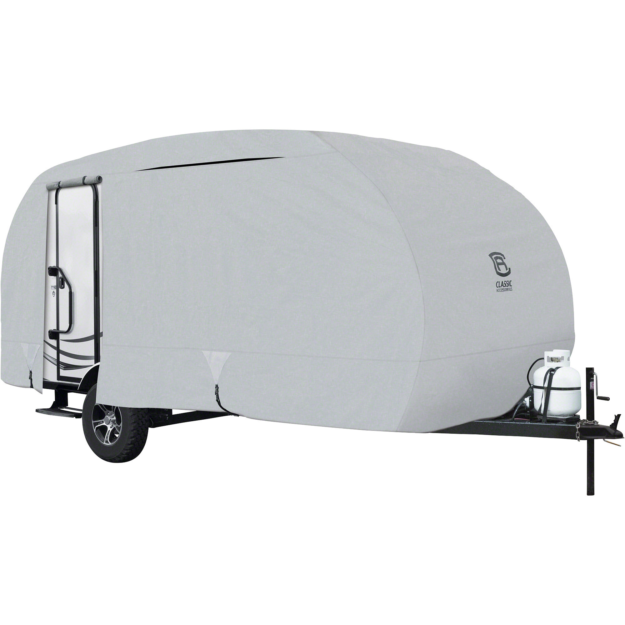 Classic Accessories Overdrive PermaPRO Deluxe R-Pod Travel Trailer Cover, Fits R-Pod Travel Trailers Up To 20ft.L, Model# 80-257-171001-00